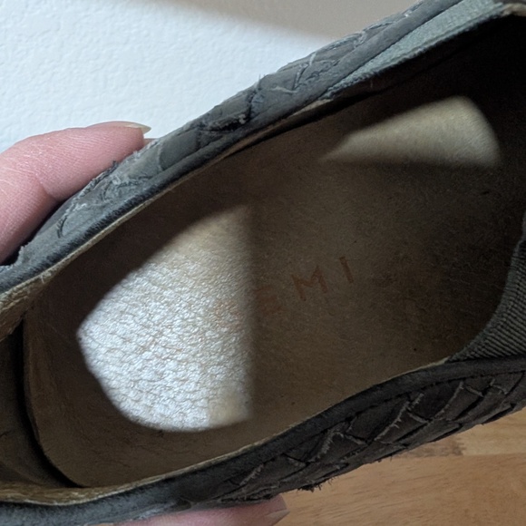 M. Gemi The Cerchio Woven Leather Slip On / 36.5 - Picture 6 of 7